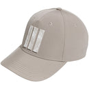 adidas Tour 3 Stripe Print Cap - Putty Beige