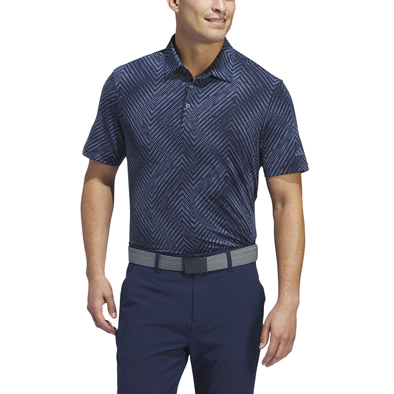 adidas Ult365 Allover Polo Shirt - Collegiate Navy/Preloved Ink