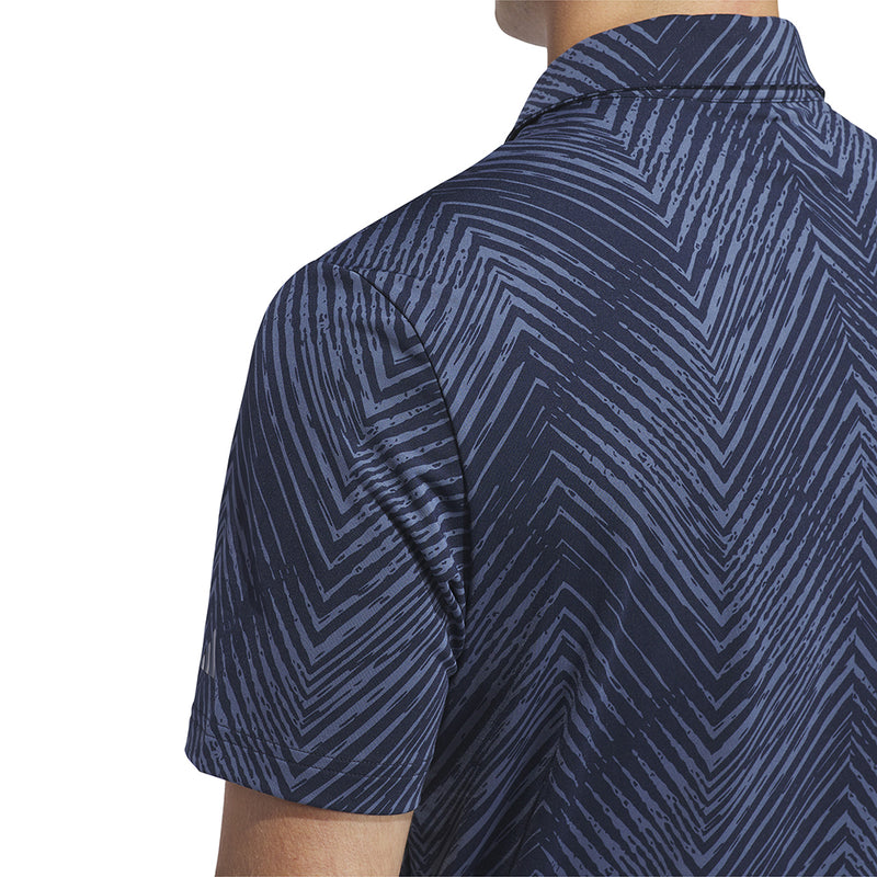 adidas Ult365 Allover Polo Shirt - Collegiate Navy/Preloved Ink