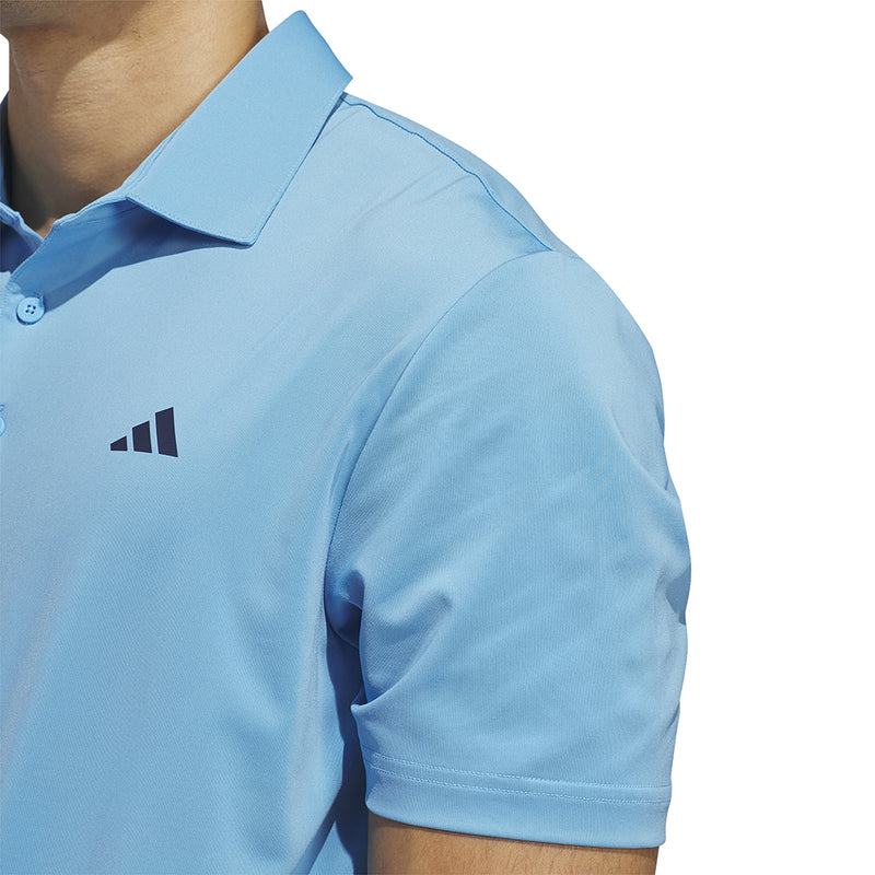 adidas Ult365 Solid Polo Shirt - Semi Blue Burst