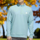 adidas Ultimate365 Classic 1/4 Zip Pullover - Mint Ton