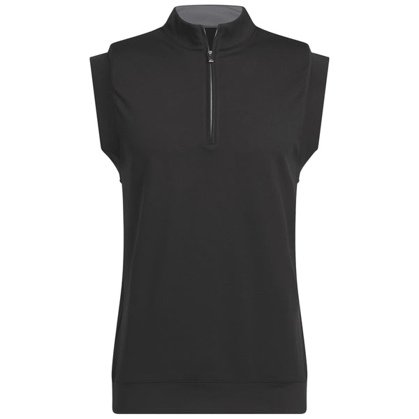 adidas Ultimate365 Classic 1/4 Zip Vest - Black