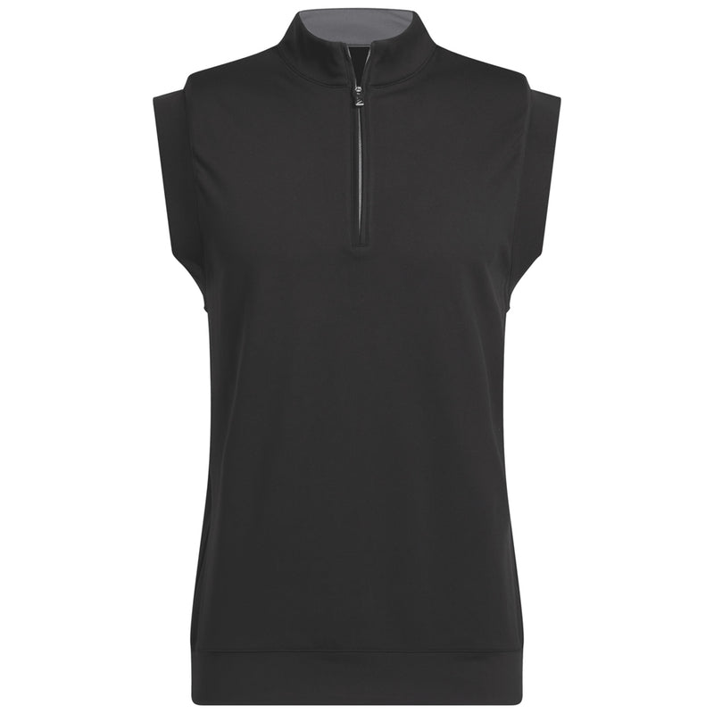 adidas Ultimate365 Classic 1/4 Zip Vest - Black