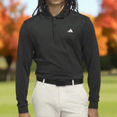 adidas Ultimate365 Cold.rdy Long Sleeve Polo Shirt - Black
