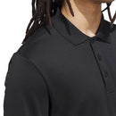 adidas Ultimate365 Cold.rdy Long Sleeve Polo Shirt - Black