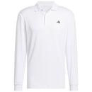adidas Ultimate365 Cold.rdy Long Sleeve Polo Shirt - White