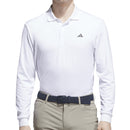 adidas Ultimate365 Cold.rdy Long Sleeve Polo Shirt - White