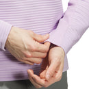 adidas Ultimate365 DWR Textured 1/4 Zip Chest Logo Sweatshirt - Powder Plum