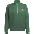 adidas Ultimate365 DWR Textured 1/4 Zip Pullover - Collegiate Green/Preloved Green
