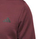 adidas Ultimate365 Dwr Textured 1/4 Zip Pullover - Aurora Ruby