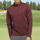 adidas Ultimate365 Dwr Textured 1/4 Zip Pullover - Aurora Ruby