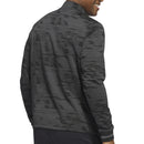 adidas Ultimate365 Linear Stripe 1/4 Zip Pullover - Carbon/Black