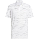 adidas Ultimate365 Mesh Glimmer Print Polo Shirt - Clear Pink