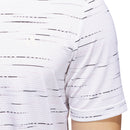 adidas Ultimate365 Mesh Glimmer Print Polo Shirt - Clear Pink