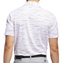 adidas Ultimate365 Mesh Glimmer Print Polo Shirt - Clear Pink