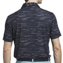 adidas Ultimate365 Mesh Glimmer Print Polo Shirt - Collegiate Navy