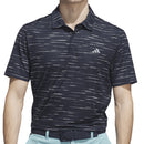 adidas Ultimate365 Mesh Glimmer Print Polo Shirt - Collegiate Navy