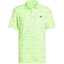 adidas Ultimate365 Mesh Glimmer Print Polo Shirt - Lime Burst
