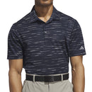 adidas Ultimate365 Mesh Glimmer Print Polo Shirt Sleeve Logo - Collegiate Navy