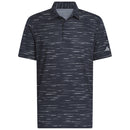 adidas Ultimate365 Mesh Glimmer Print Polo Shirt Sleeve Logo - Collegiate Navy
