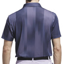 adidas Ultimate365 Mesh Radiant Print Polo Shirt - Preloved Violet/Collegiate Navy