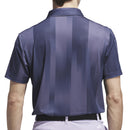 adidas Ultimate365 Mesh Radiant Print Polo Shirt - Preloved Violet/Collegiate Navy