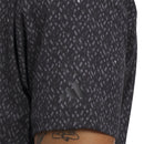 adidas Ultimate365 Micro Argyle Polo Shirt - Black/Carbon