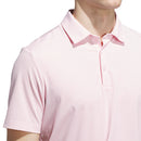 adidas Ultimate365 Mini Bunker Polo Shirt - Clear Pink