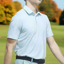 adidas Ultimate365 Mini Bunker Polo Shirt - Pure Teal