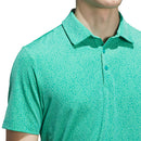 adidas Ultimate365 Mini Bunker Polo Shirt - Lime Burst
