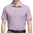 adidas Ultimate365 Mini Bunker Polo Shirt - Powder Plum