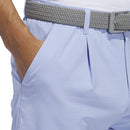 adidas Ultimate365 Pleated Golf Shorts - Blue Spark