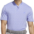 adidas Ultimate365 Printed Polo Shirt - Blue Spark/Cobalt Blue