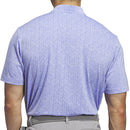 adidas Ultimate365 Printed Polo Shirt - Blue Spark/Cobalt Blue