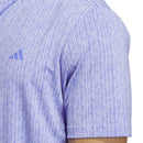 adidas Ultimate365 Printed Polo Shirt - Blue Spark/Cobalt Blue