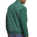 adidas Ultimate365 Quilted DWR 1/2 Zip Pullover - Collegiate Green