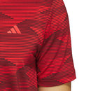 adidas Ultimate365 Speed Stripe Polo Shirt - Aurora Ruby/Pure Ruby