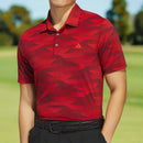 adidas Ultimate365 Speed Stripe Polo Shirt - Aurora Ruby/Pure Ruby