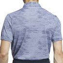 adidas Ultimate365 Textured Stripe Polo Shirt - Blue Spark/Preloved Ink
