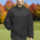 adidas Ultimate365 Tour Climaproof+ Waterproof Half-Zip Rain Suit - Black/Grey One