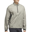 adidas Ultimate365 Tour CLIMAPROOF+ Half-Zip Waterproof Jacket - Silver Pebble