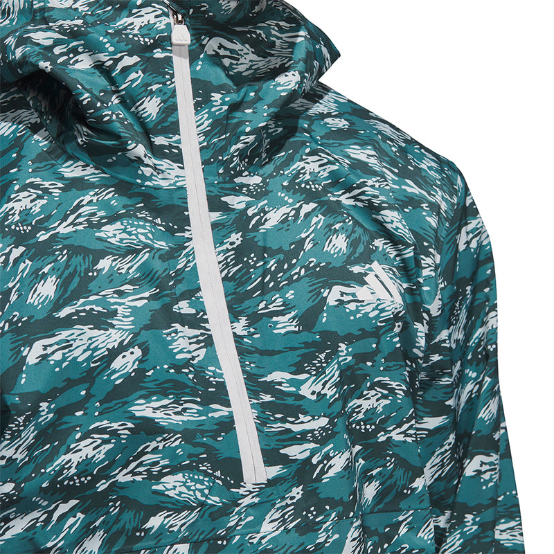 adidas Ultimate365 Tour CLIMAPROOF+ Parka Waterproof Jacket - Preloved Teal