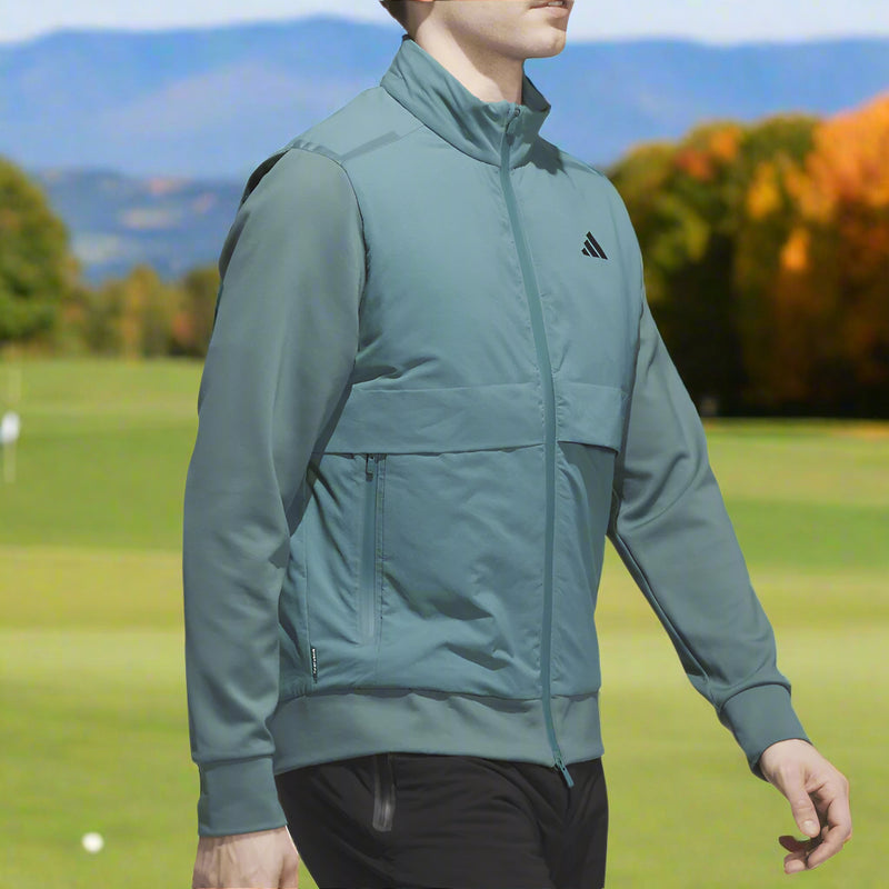 adidas Ultimate365 Tour Frostguard Full-Zip Jacket - Preloved Teal