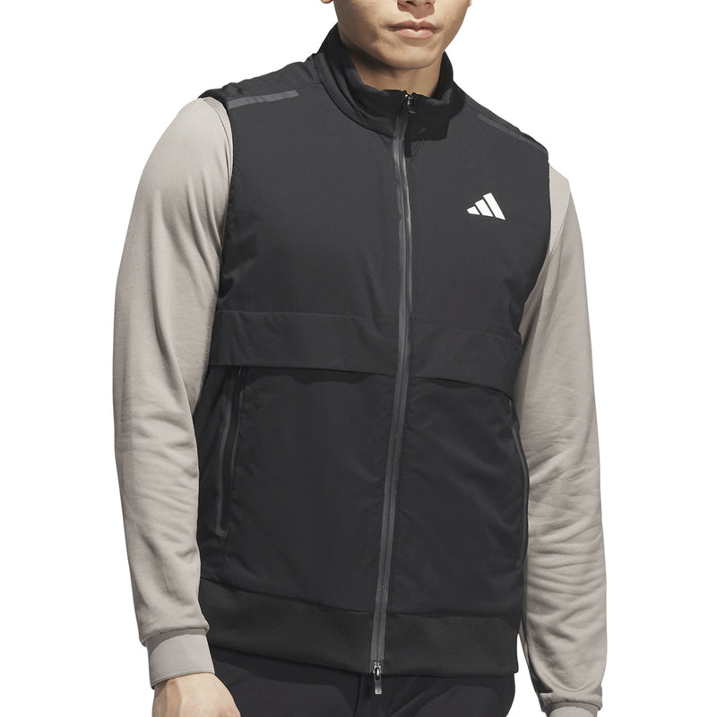 adidas Ultimate365 Tour Frostguard Full-Zip Vest - Black