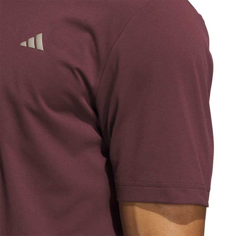 adidas Ultimate365 Tour Twistknit LC Polo Shirt - Aurora Ruby