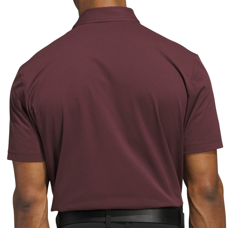adidas Ultimate365 Tour Twistknit LC Polo Shirt - Aurora Ruby