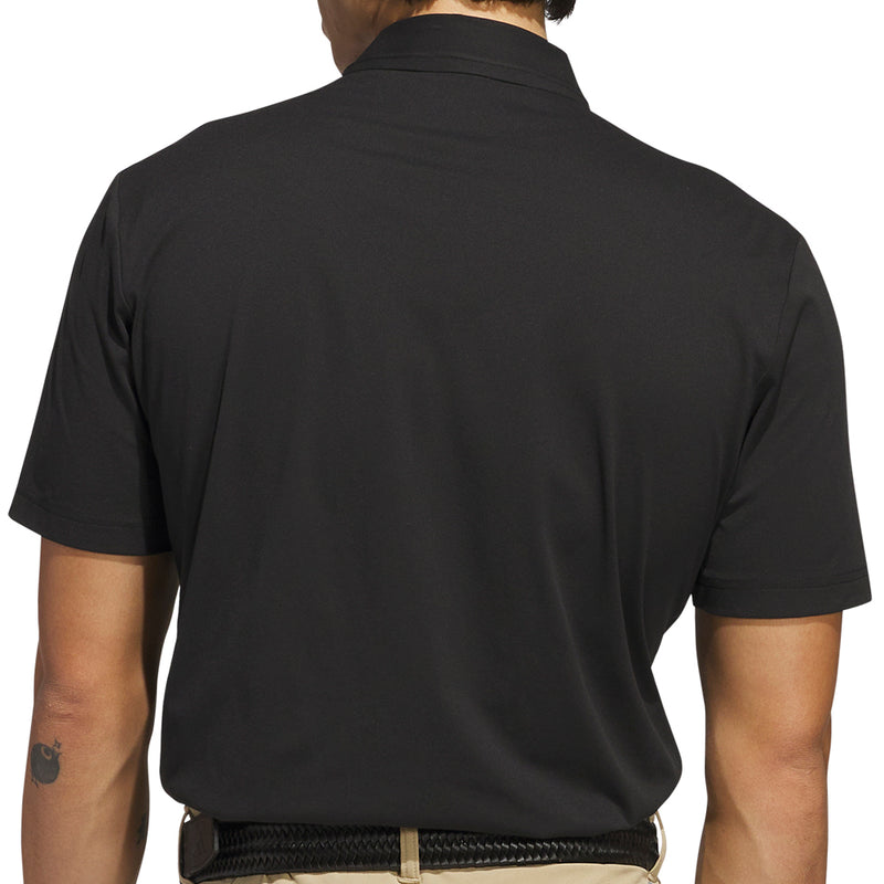 adidas Ultimate365 Tour Twistknit LC Polo Shirt - Black
