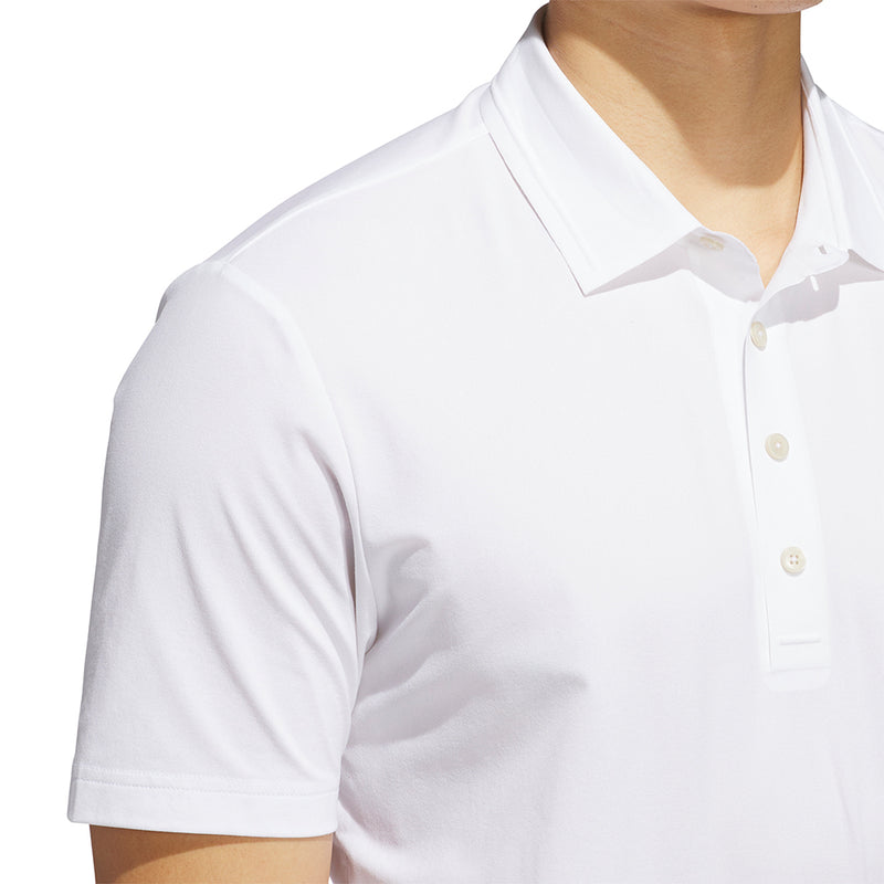adidas Ultimate365 Tour Twistknit LC Polo Shirt - White
