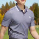 adidas Ultimate365 Tour Twistknit Pique Polo Shirt - Preloved Violet