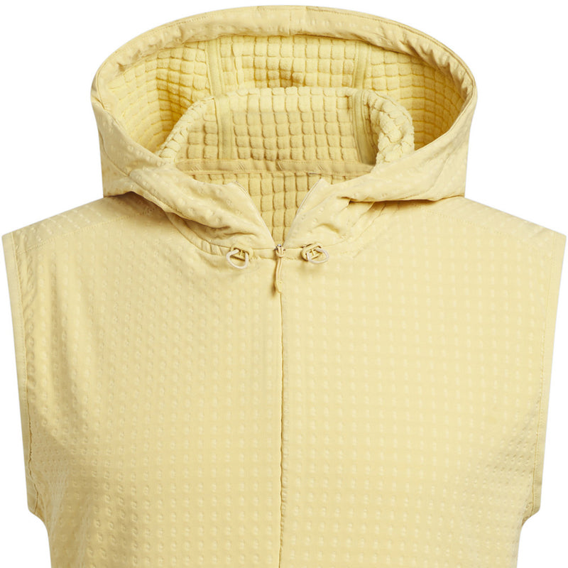 adidas Ultimate365 Tour WIND.RDY 1/2 Zip Vest - Oat
